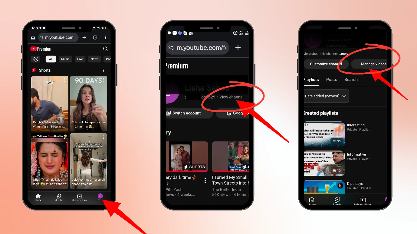  desktop version of YouTube on Mobile