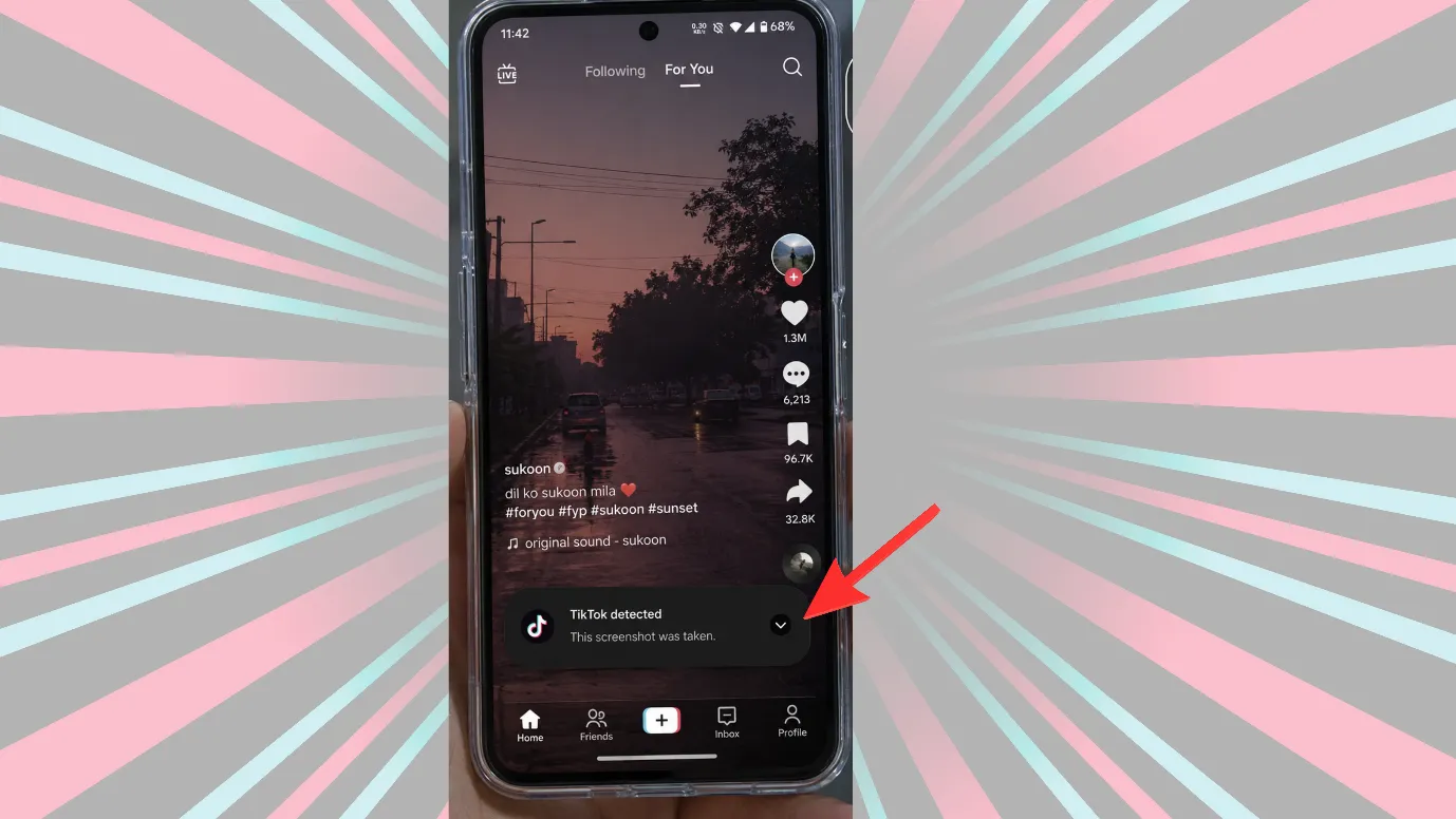 TikTok Detected Notifications