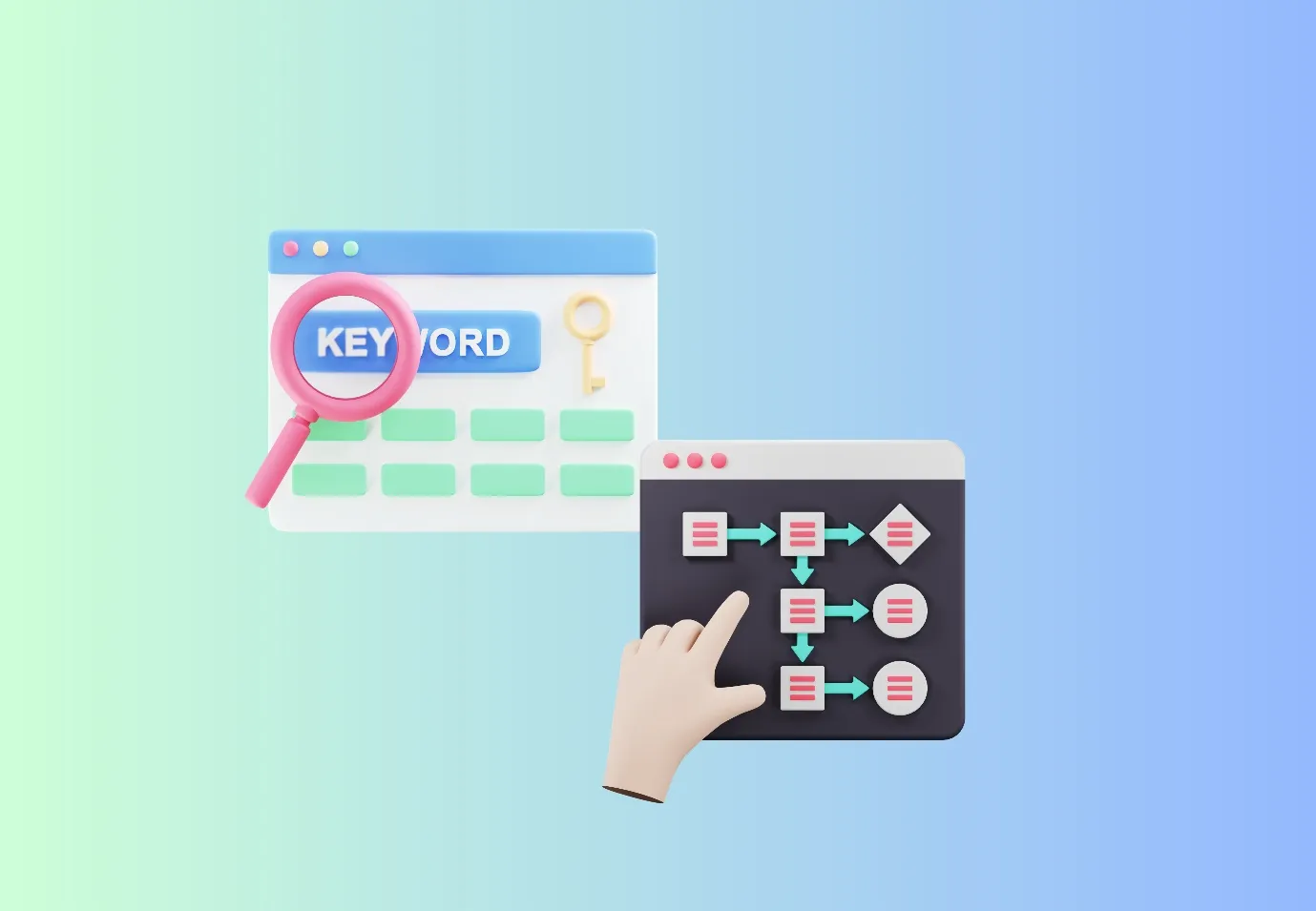  Focus on keywords