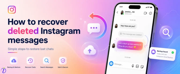 How to recover deleted Instagram messages