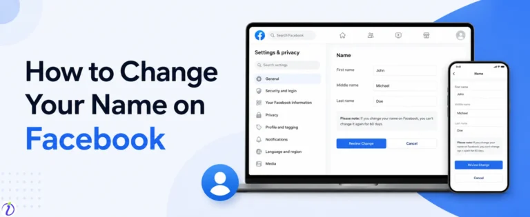 How to change your name on Facebook 