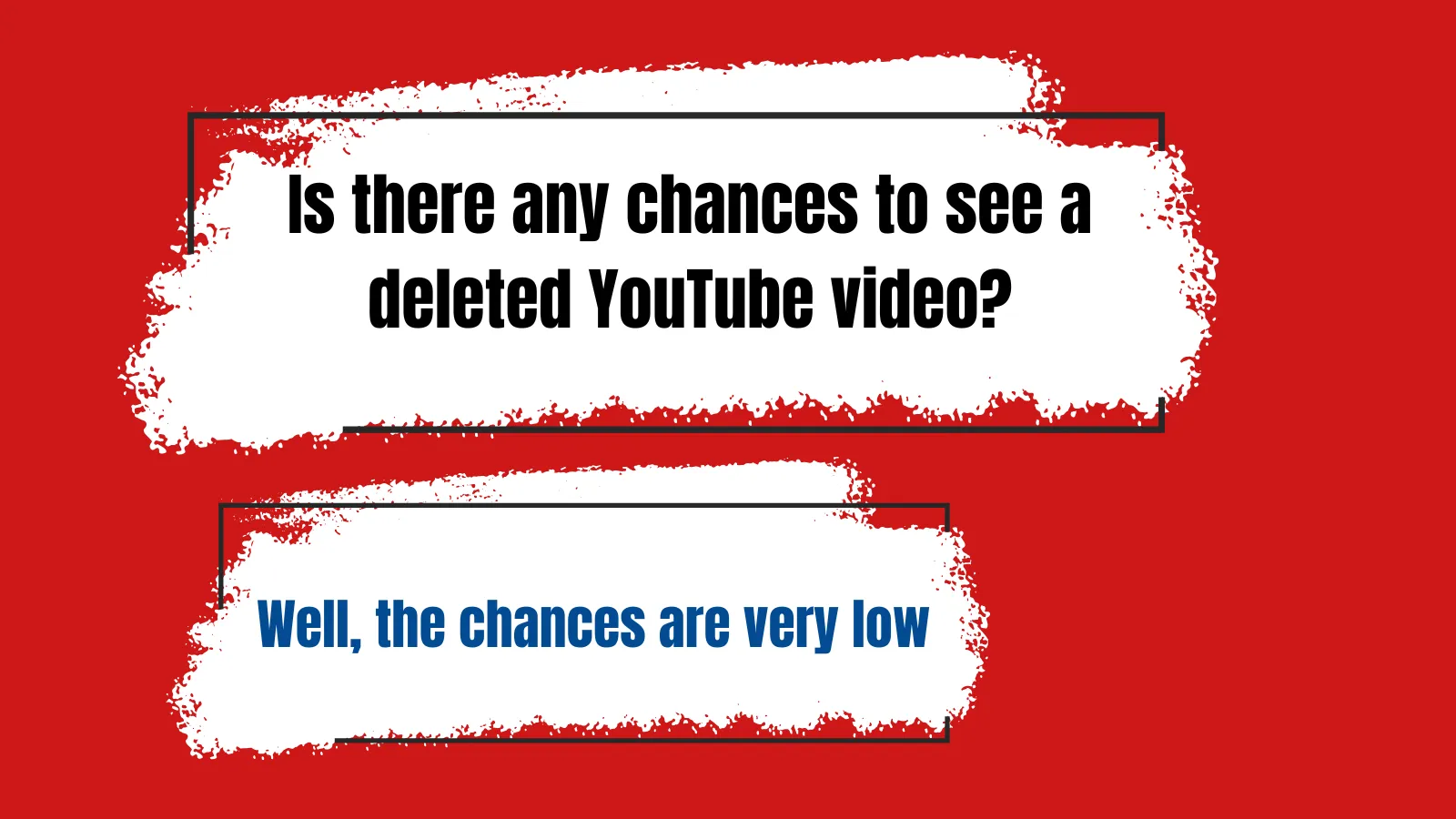 Find a deleted YouTube video