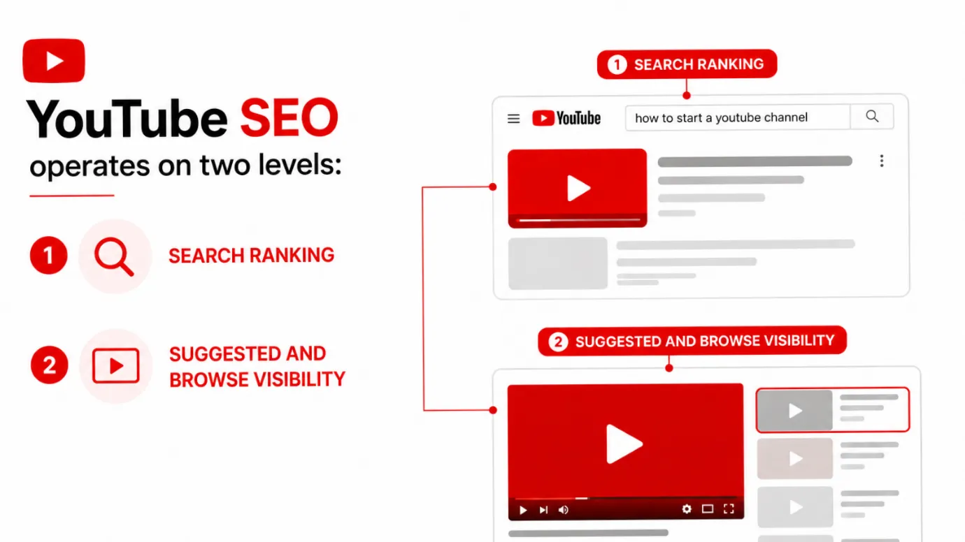 YouTube SEO operates 