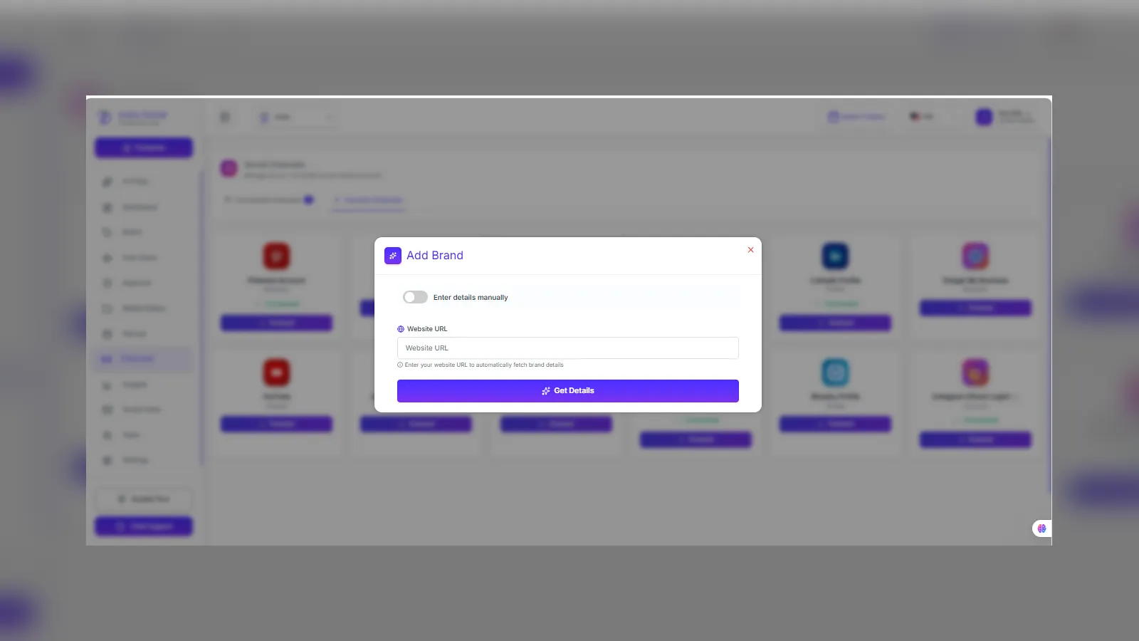 Collects Your Brand Information