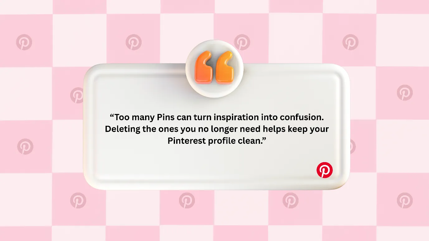 How to delete a pin on Pinterest is important