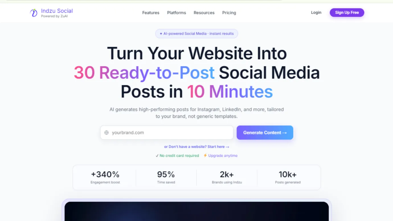 Indzu Social Tools