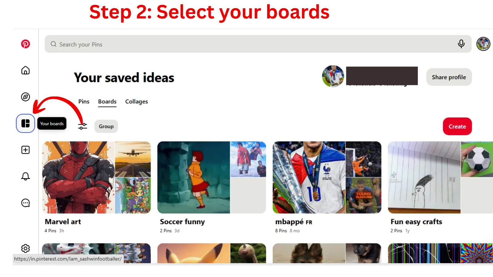 Select your board
