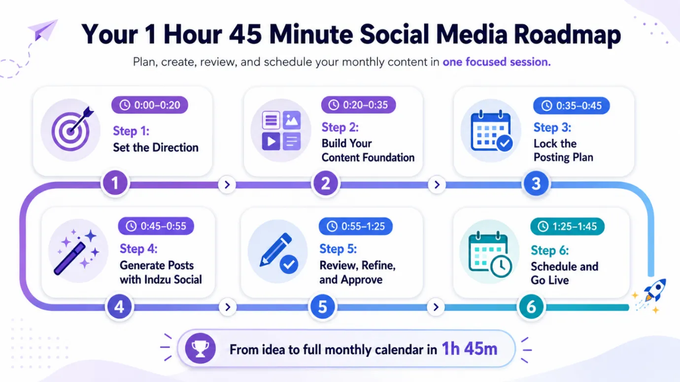 Indzu Social’s Smart Scheduling works