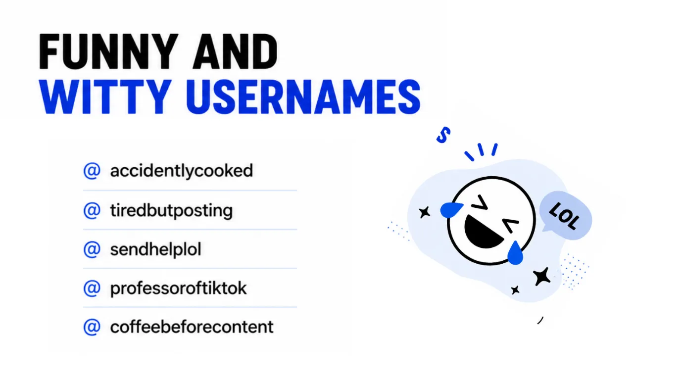 Funny and Witty Usernames 