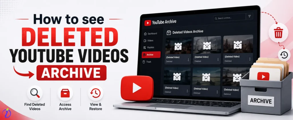 How to see deleted YouTube videos archive