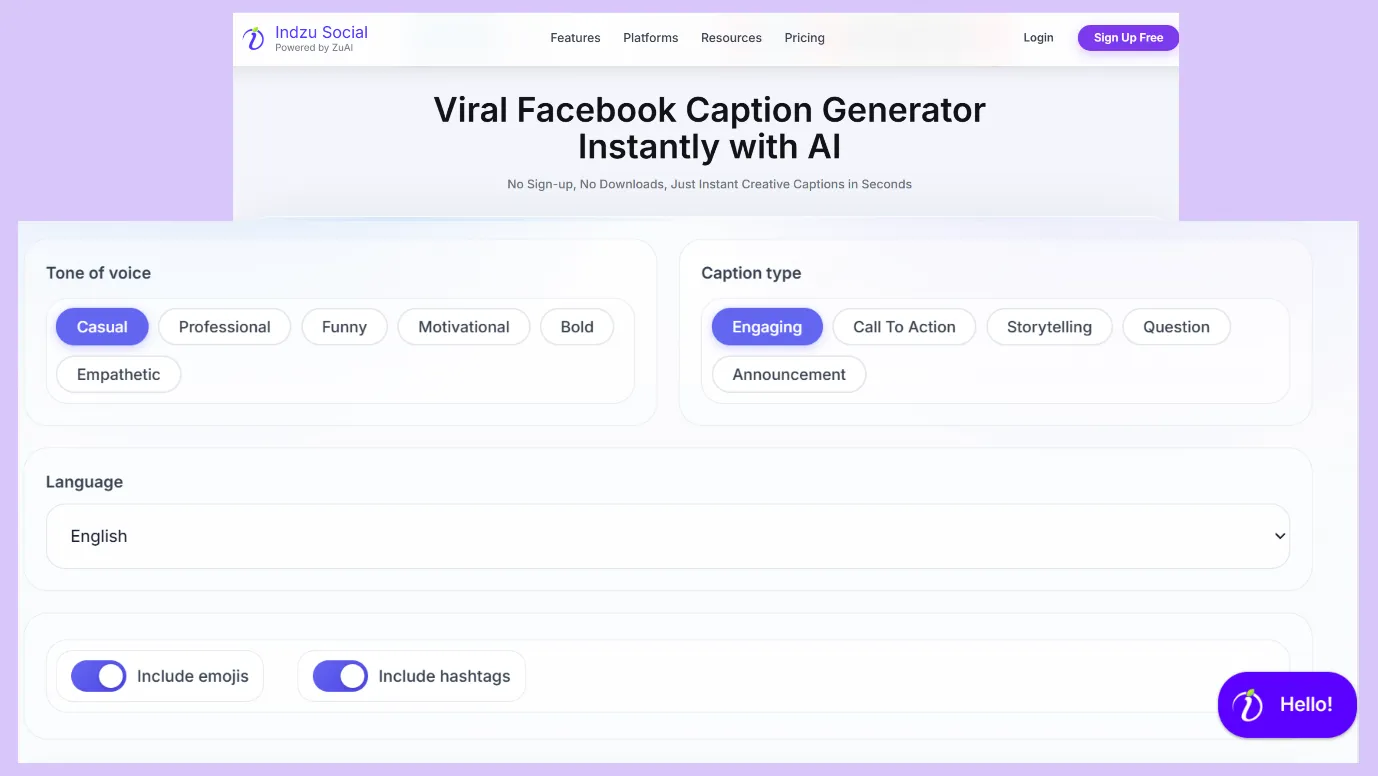 Indzu comment generator 