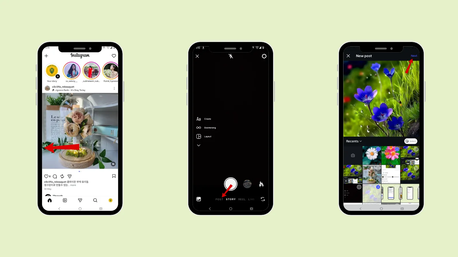 Select multiple photos