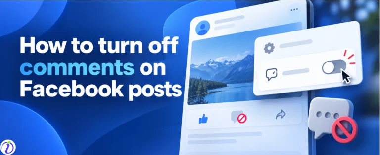 How to turn off comments on Facebook posts