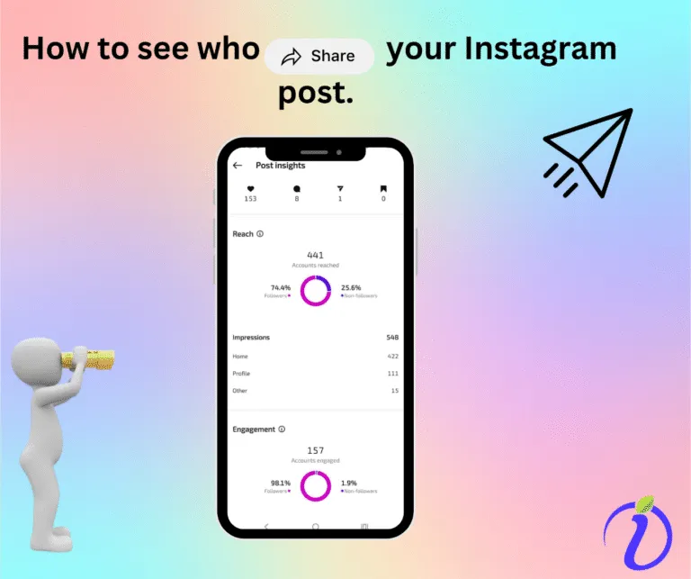 How to see who shared your Instagram post.